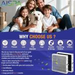 AISPA 2-Pack MERV 16 Air Filters, 16x25x3