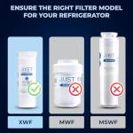 Mist XWF Refrigerator Water Filter Replacement (3 Pack)