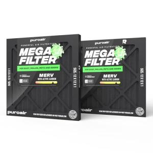 PuroAir MERV 13 Air Filters 12x12x1 (2 Pack)