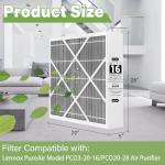 3 Pack MERV 16 Y6604 Air Filter Set