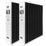 2 Pack MERV 16 20x25x5 Air Filters