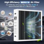 20x20x5 MERV 16 Air Filter for Lennox