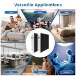 2 Pack MERV 16 20x25x5 Air Filters