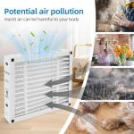 MERV 11 Furnace Filter 16x20x4, 2 Pack