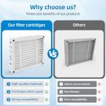 MERV 11 Furnace Filter 16x20x4, 2 Pack