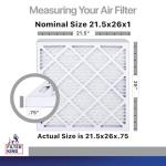 Filter King 21.5x26 Carbon MERV 8 Air Filter 4-Pack