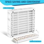 DerBlue 20x20x4 MERV 13 Furnace Filters - 2 Pack