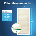 Filtrete 14x20 AC Air Filter, MPR 700