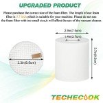 4-Pack Pre-Motor Foam Filters for Shark Vacuums