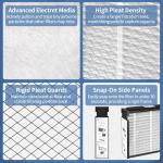 ZYLLOVAN 2-Pack Replacement Filters for Aprilaire 1110