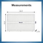 Woosh 16x25x1 MERV 8 Air Filter (1-Pack)
