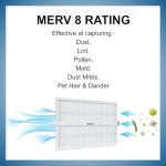 Woosh 16x25x1 MERV 8 Air Filter (1-Pack)