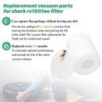 4-Pack Pre-Motor Foam Filters for Shark Vacuums