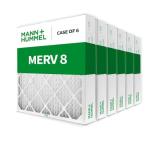 Mann+Hummel MERV 8 Pleated Air Filters, 6-Pack