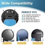 Robot Vacuum Accessory Kit: Filters, Mop Pads, Brushes