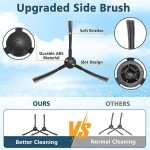 Robot Vacuum Accessory Kit: Filters, Mop Pads, Brushes