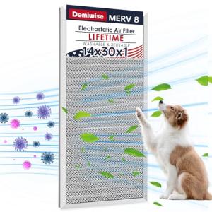Demiwise 14x30 Electrostatic Reusable Air Filter