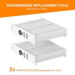 Skymechy MERV-13 20x25 Filter 2-Pack