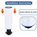 Cryspool® 09031 Pool Filter Cartridge, 150 Sq. Ft