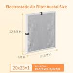 WATTRIP 2-Pack MERV 8 Washable Air Filters