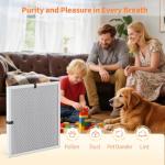 WATTRIP 2-Pack MERV 8 Washable Air Filters