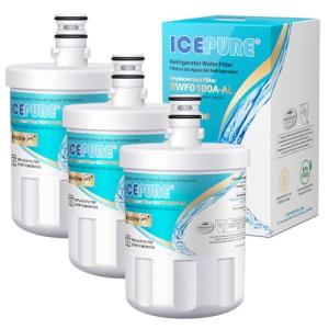 ICEPURE 5231JA2002A Refrigerator Water Filter 3-Pack
