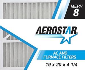 Aerostar MERV 8 Pleated Air Filter - 2 Pack