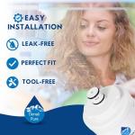 JCD2389DEW Refrigerator Water Filter Replacement Cartridge