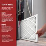 DuPont 14x25x1 ProClear M11 Air Filter, 12 Pack