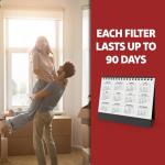 DuPont 14x25x1 ProClear M11 Air Filter, 12 Pack