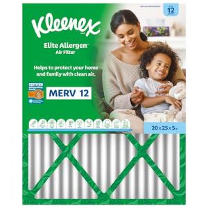 Kleenex Elite 20x25x5 Air Filters (2-Pack)