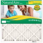 14x25x1 Naturalaire MERV 8 Air Filter, Pack of 12