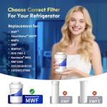 Lifefilter Plus NSF Certified Refrigerator Water Filters, 3 Pack