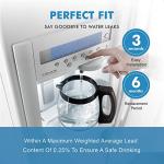 Water Filter Replacement for Whirlpool EDRARXD1, 2 PCS