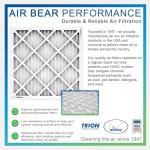 16x25x2 MERV 8 Pleated HVAC Air Filters (2-Pack)