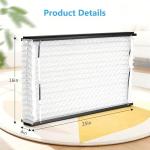 2-Pack MERV 13 Replacement Air Filter 16x25x4