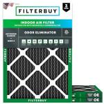 Filterbuy 18x24x1 MERV 8 Air Filter 3-Pack