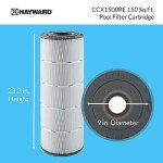 Hayward CCX1500RE Pool Filter Cartridge, 150 Sq Ft