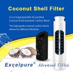 EXCELPURE RWF5800A Water Filter for Frigidaire 2-Pack