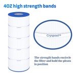 Cryspool® 08055 Pool Filter Cartridge, 120 Sq. Ft