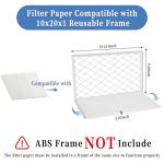 10x20x1 MERV 11 Air Filter Refills - 5 Pack