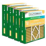 19x20x5 MERV 11 Air Filter for Pets (4-Pack)