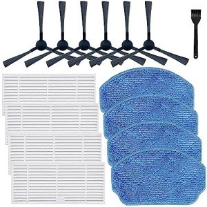 Robot Vacuum and Mop Combo Filter Accessories Set