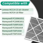 20x20x5 MERV 16 Air Filter for Lennox