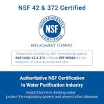 EcoAqua EFF-6002A Water Filter Replacement Cartridge