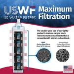 USA-Made Refrigerator Water Filter 2-Pack Replacement