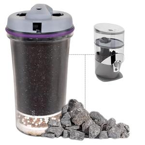 Gravity Water Filter Cartridge & Mineral Stones Replacement