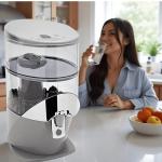 Gravity Water Filter Cartridge & Mineral Stones Replacement