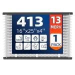 MERV 13 Replacement Air Filter, 16"x28"x4