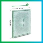 Filterbuy 20x22 MERV 8 Air Filter Replacement